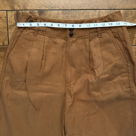 Madewell Harlow Wide Leg Pant in Acorn NWOT - Picture 9 of 13